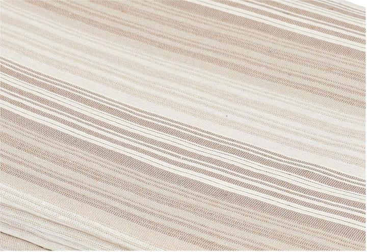 Produktbild Casativo Maxi Tagesdecke gestreift aus 100% Baumwolle, beige, 300 x 260 cm (300 x 260 cm)