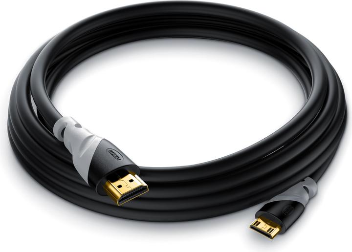 Image du produit CSL mimi Câble HDMI 2.0 - 4k 60Hz Ultra HD - Full HD - 3D - Ethernet - 1080p 2160p - 3 fois blindé (3 m, HDMI)