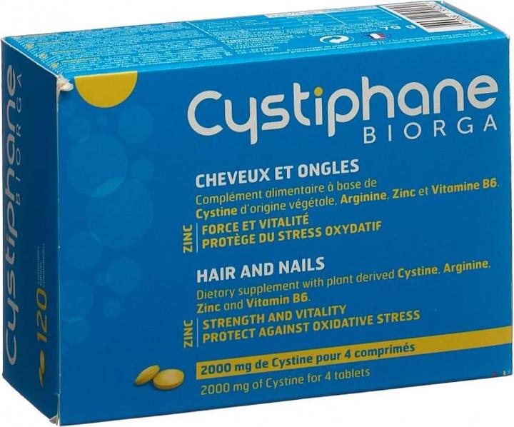 Actual product image Cystiphane Haar und Nägel (120 Piece, Pills, 115 g)