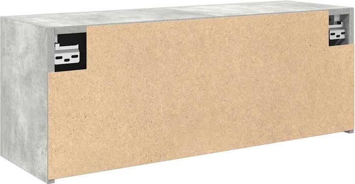 Immagine prodotto VidaXL Armadio da parete per bagno grigio cemento 80x25x30 cm in legno (80 x 25 x 30 cm)