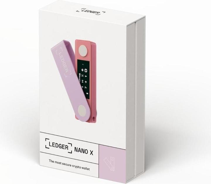 Image du produit Ledger Nano X - Rose pastel (Bitcoin, Autrui, Ethereum Classic)