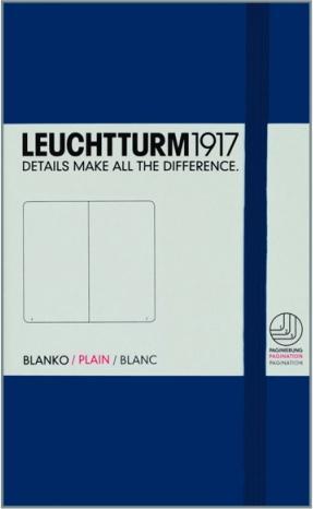 Actual product image Leuchtturm1917 Pocket, Hardcover (A6, Plain, Hardcover)