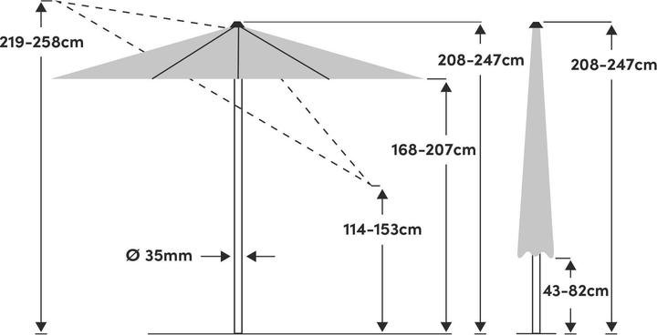 Image du produit Suncomfort by Glatz Pop Up (2.50 m)