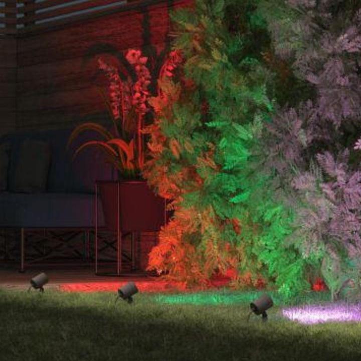 Actual product image Müller Licht tint LED garden spot Flores Gen2 Extension (1x) LED outdoor path lights (590 lm, IP44)