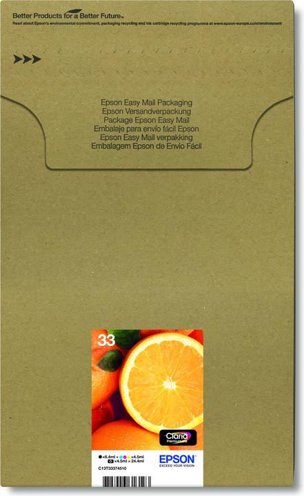 Immagine prodotto Epson 33 Claria Premium Multipack (M, PBK, FC, Y, C)