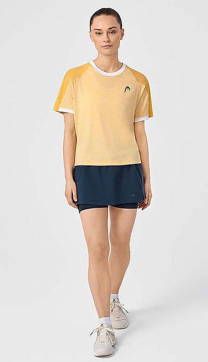 Produktbild Head Play Tech T-Shirt Damen Gelb (S)