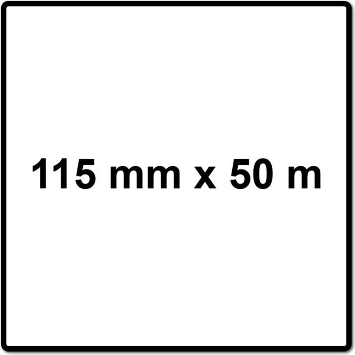 Image du produit Mirka BASECUT Rouleau de papier abrasif 115 mm x 50 m, P40, Papier abrasif universel ( 2251100140N ) (P40)