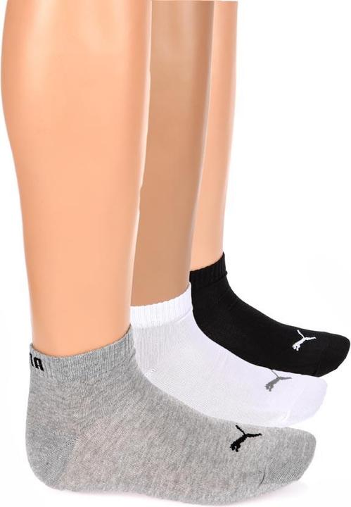 Produktbild Puma Unisex Quarter Plain 3p (3er Pack, 39 - 42)