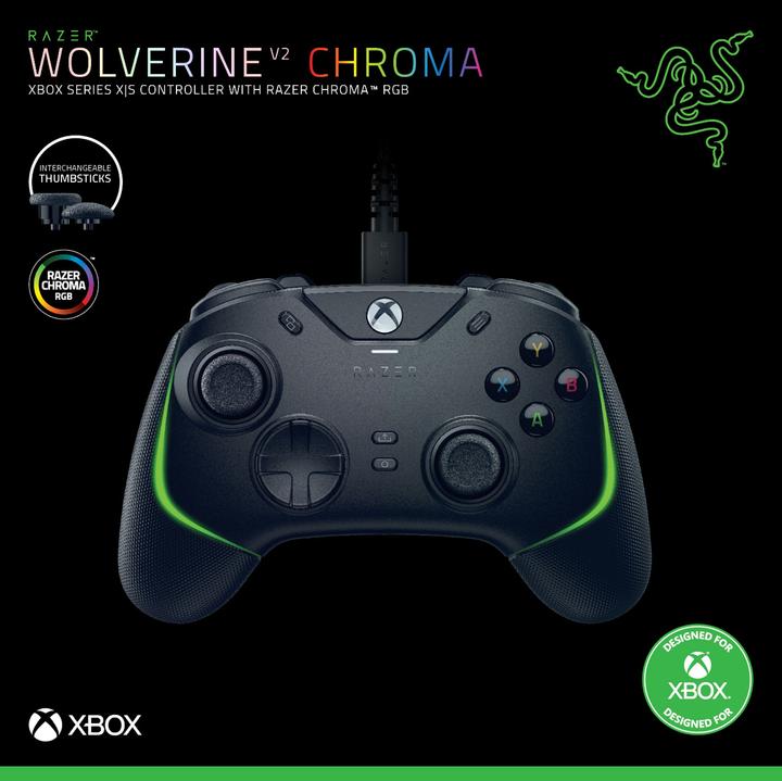 Produktbild Razer Wolverine V2 Chroma (PC, Xbox One X, Xbox Series X, Xbox One S, Xbox Series S)