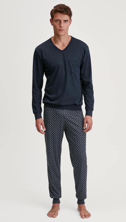 Produktbild Calida Relax Streamline Bündchen-Pyjama (L)