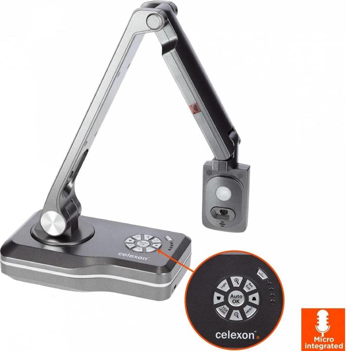 Actual product image Celexon Document camera DK800 - Full-HD 8 Mega Pixel 10x digital zoom 2x LED USB SD