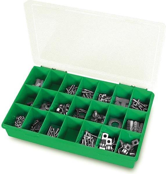 Image du produit Velleman - Boîte de Rangement - 290 x 195 x 54 mm - 21 Compartiments