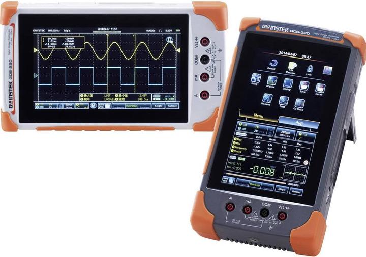 Actual product image GW Instek Hand-held oscilloscope (scope meter) GDS-320 2 (CAT III 600V, CAT II 300V)