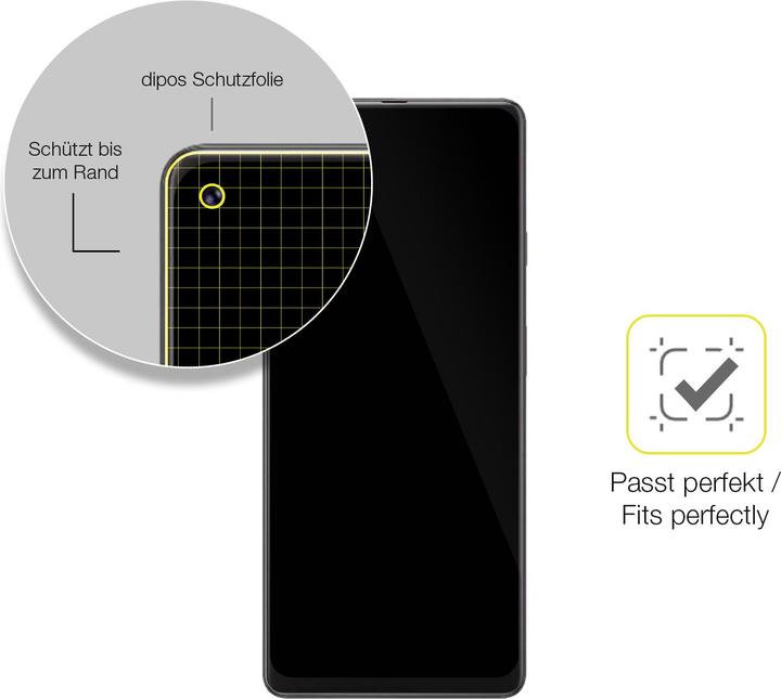 Immagine prodotto Dipos Pellicola Protettiva Full-Cover 3D (2 Pezzo/i, Cubot MAX3)