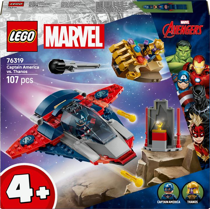 LEGO Capitan America contro Thanos (76319, LEGO Super Mario)