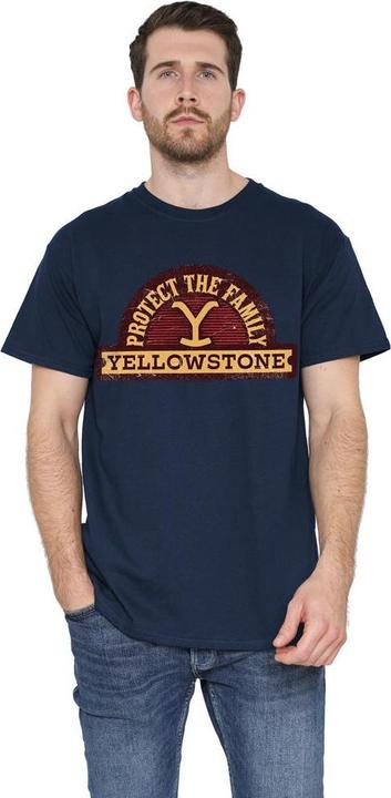 Immagine prodotto Yellowstone Protect the Family Maglietta Tasca a Toppa Uomo (4XL)