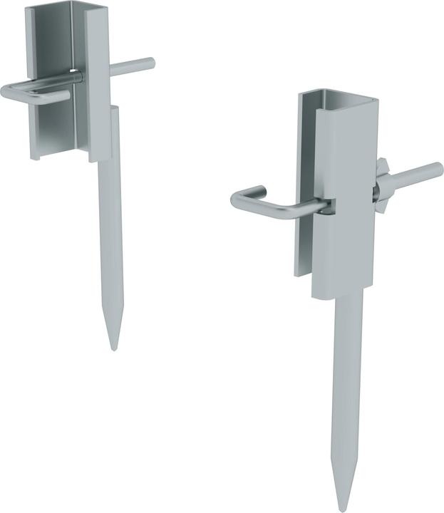 Produktbild Munk Erdspitzen für Leitern ab Baujahr 2005 mit nivello-Leiterschuh (Gerüst, 24 cm)