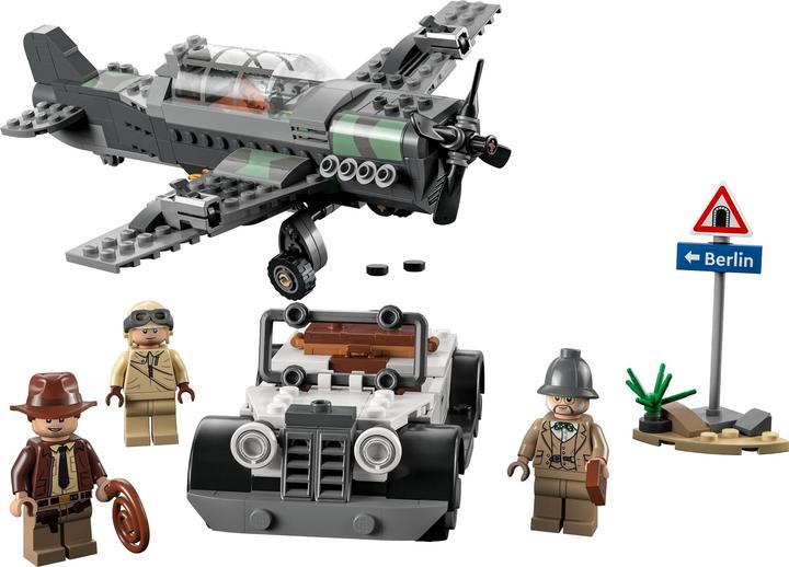 Produktbild LEGO Indiana Jones End-Of-Live Set Flucht vor dem Jagdflugzeug - 77012 NEU! Teile 387x (77012, LEGO Indiana Jones)