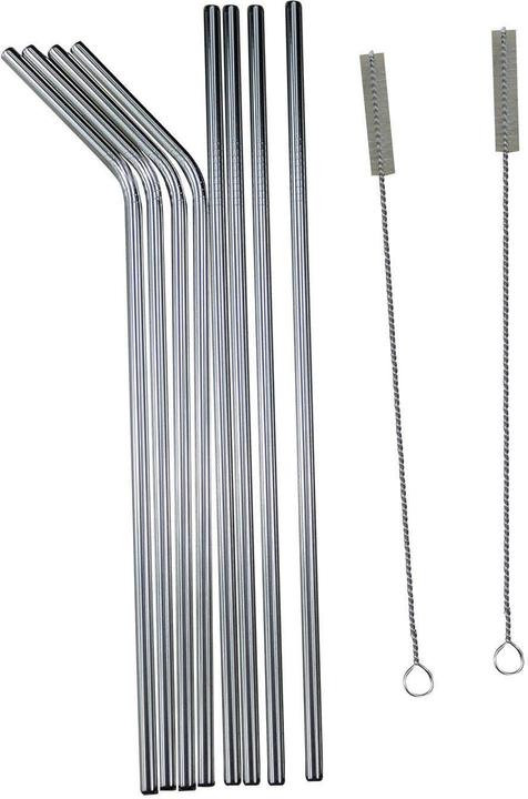Mahoo Pailles en inox (8 x)