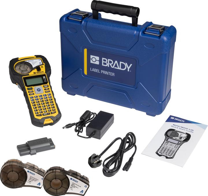 Actual product image Brady M210-Elec-KIT UK, mobile labelling device, continuous and label printing, ABC keyboard, max.
