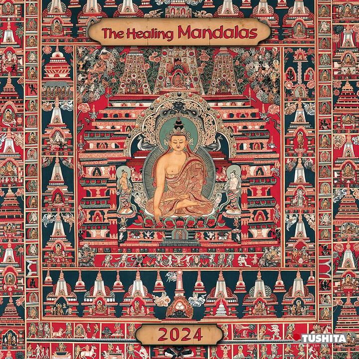 Immagine prodotto I Mandala di guarigione 2024 (30 x 30 cm, Copertina rigida, Tedesco, Olandese, Ceco, Polacco, Francese, Spagnolo, Italiano, Inglese)