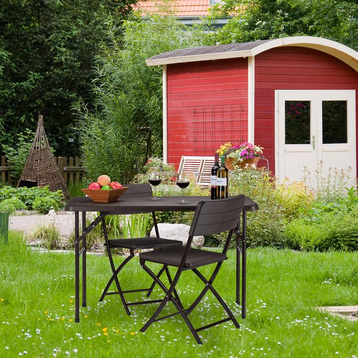 Image du produit Relaxdays Table jardin (120 cm)