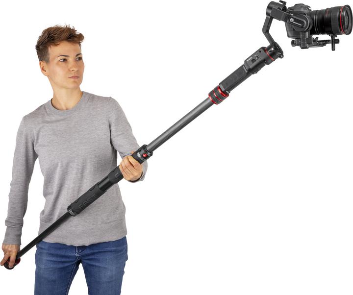 Image du produit Manfrotto Handgriffe Fast GimBoom Carbon (Adaptateur pour pied)