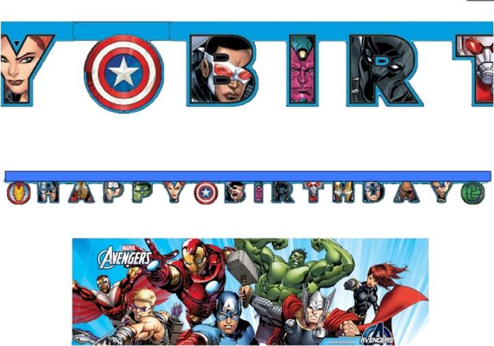 Produktbild PROF Alles Gute zum Geburtstag von Avengers Gurilande (One Size)