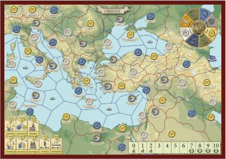Produktbild PDV09709 - Antike II, Brettspiel, für 3-6 Spieler, ab 12 Jahren (Deutsch)