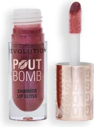 Produktbild I Heart Revolution Revolution Pout Bomb Shimmer Gloss High-Shine Lip Gloss for Glossy Finish