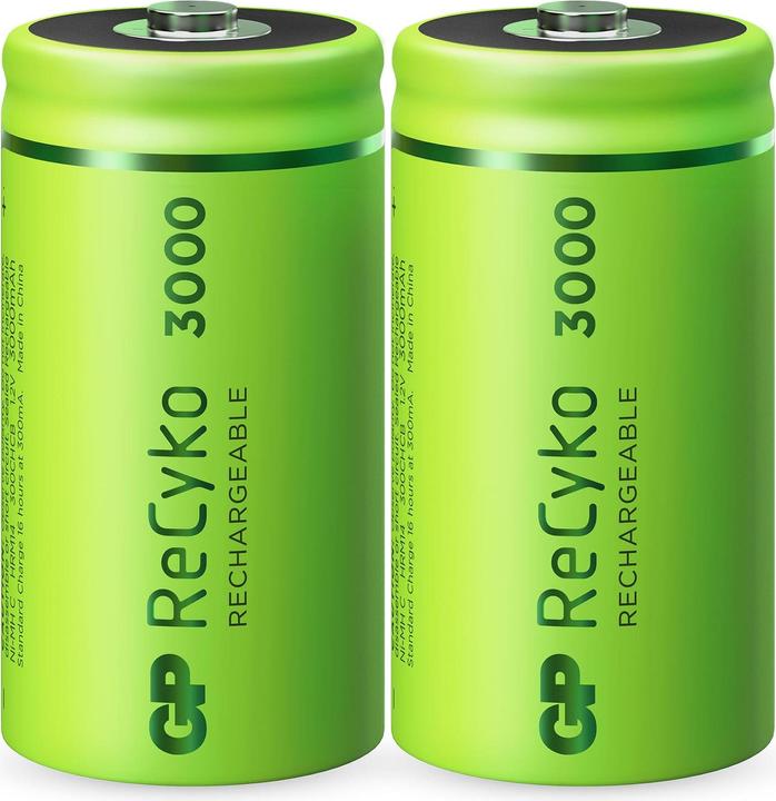 Immagine prodotto GP Batteries ReCyko (2 pz., C, 3000 mAh)
