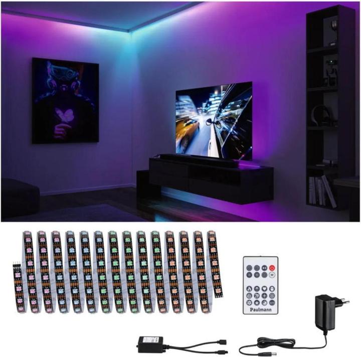 Actual product image Paulmann EntertainLED (RGBW, 500 cm, Indoor)
