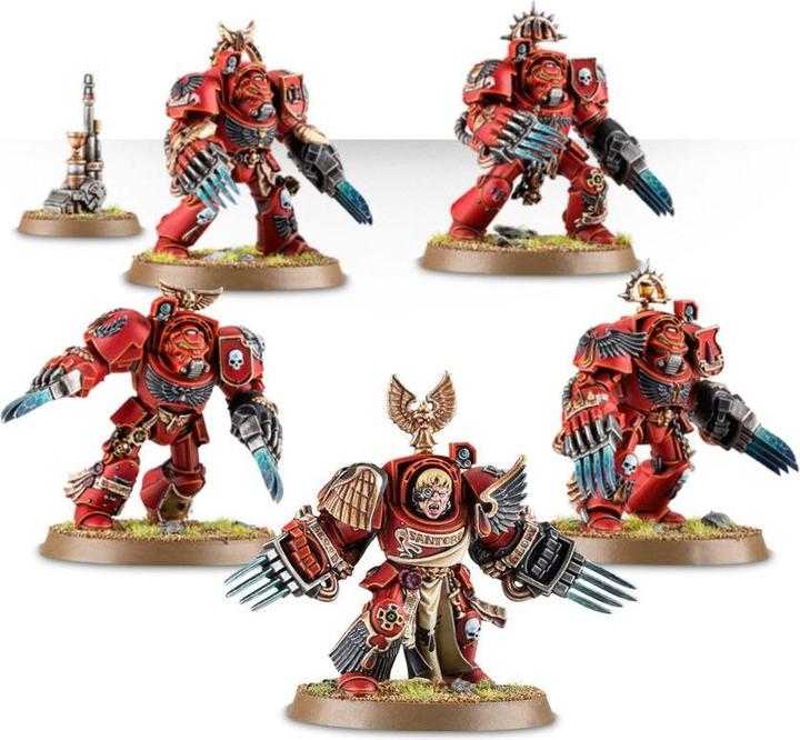 Actual product image Games Workshop Blood Angels Terminator Assault Squad