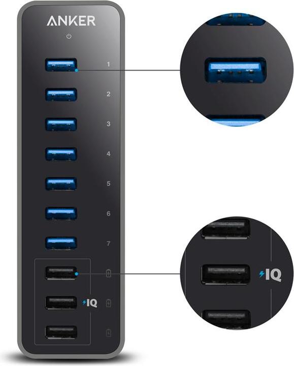 Produktbild Anker A7505312 (USB-B, 7 Ports)