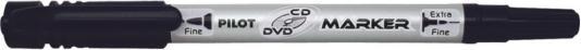 Actual product image Pilot Permanent marker "Marker Twin" CD/DVD, black (Black, 0.80 mm, 1 x)