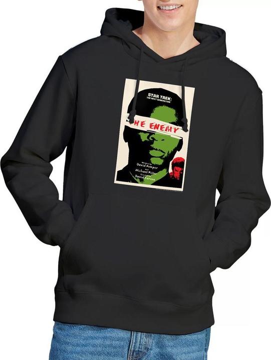 Immagine prodotto The Next Generation Season 3 Episode 7 Felpa con Cappuccio Uomo (S)