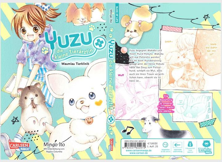 Actual product image Yuzu - the little vet 6 (Mingo Ito, German)