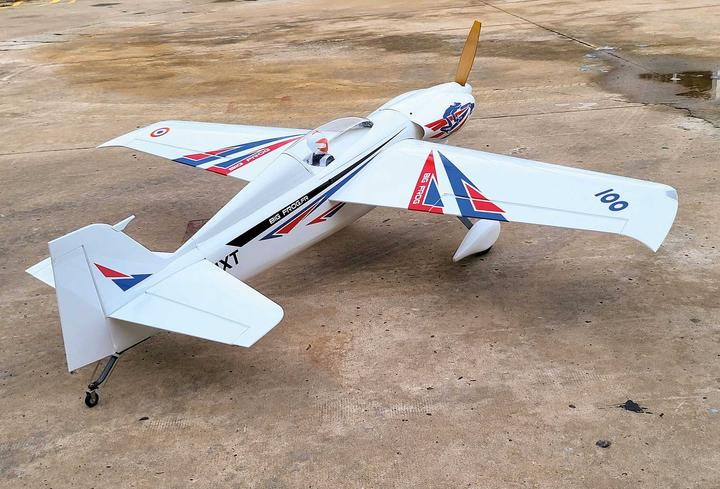 Produktbild Seagull Models SG-Models ) Nemesis NXT F1 Air Race "Weiss" 80.5" 50-60cc ARF (Warbird)