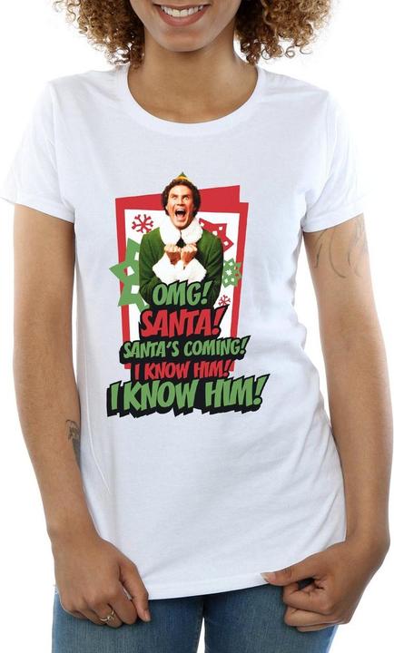 Immagine prodotto Elf OMG Santa Maglietta Donna (XXL)