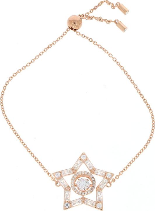 Swarovski Bracelet Stella rosè 5617882 (24 cm, Metal with rose gold tone alloy coating)