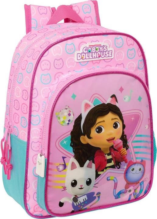 Gabby's Dollhouse Schulrucksack Party Rosa 32 x 38 x 12 cm (15 l)