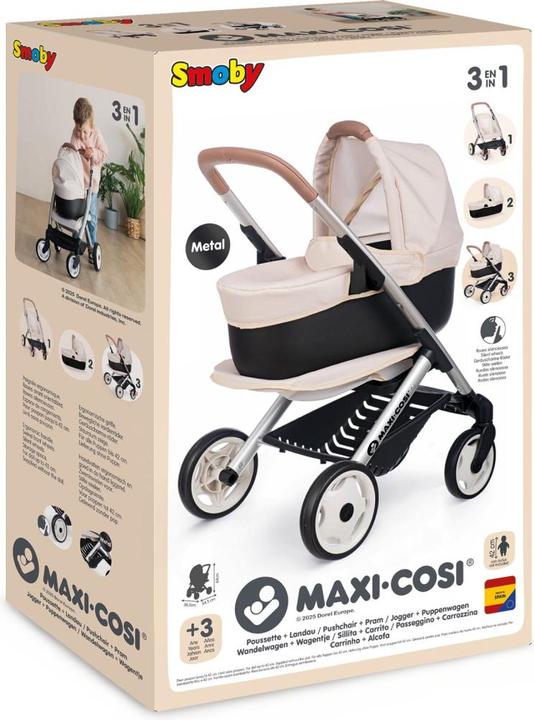 Actual product image Smoby Maxi-Cosi Puppenwagen 3-in-1