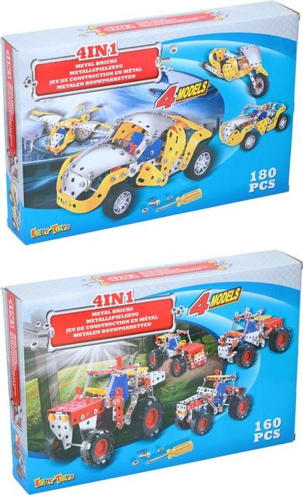 Produktbild Eddy Toys Metal bricks 4in1 2ass dsg MT