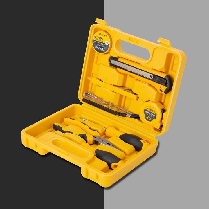Actual product image Deli Professional tool set Tools EDL1008J - 8 pcs (8 pieces)