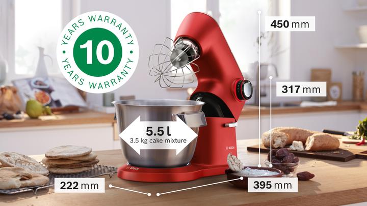 Immagine prodotto Bosch Hausgeräte Serie 8 OptiMUM MUM9A66R00 (1600 W)