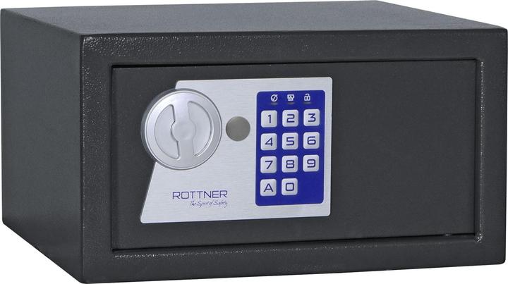 Rottner Coffre-fort pour meubles Jupiter 2 Serrure électronique Clé de secours à fermeture identique (11.52 l)