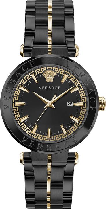 Versace VE2F00621 Aion Herren 44mm 5ATM (Analoguhr, 44 mm)