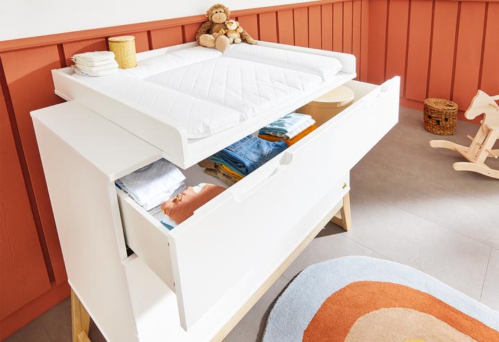 Actual product image Pinolino Kinderzimmer-Set 'Bridge' extrabreit, 3-tlg. (Children's wardrobes)