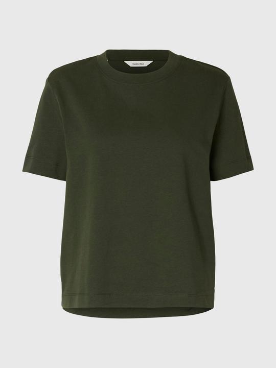 Selected Femme Slfessential Ss Boxy Tee Noos