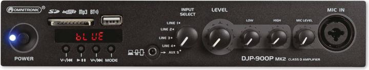 Actual product image Omnitronic DJP-900P MK2 Class-D Amplifier (Amplifier)